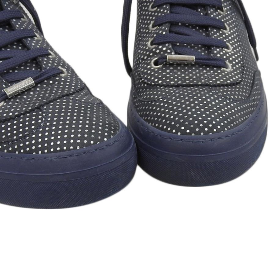超美品 箱付 ジミーチュウ JIMMY CHOO 現行ロゴ ACE MUX スター