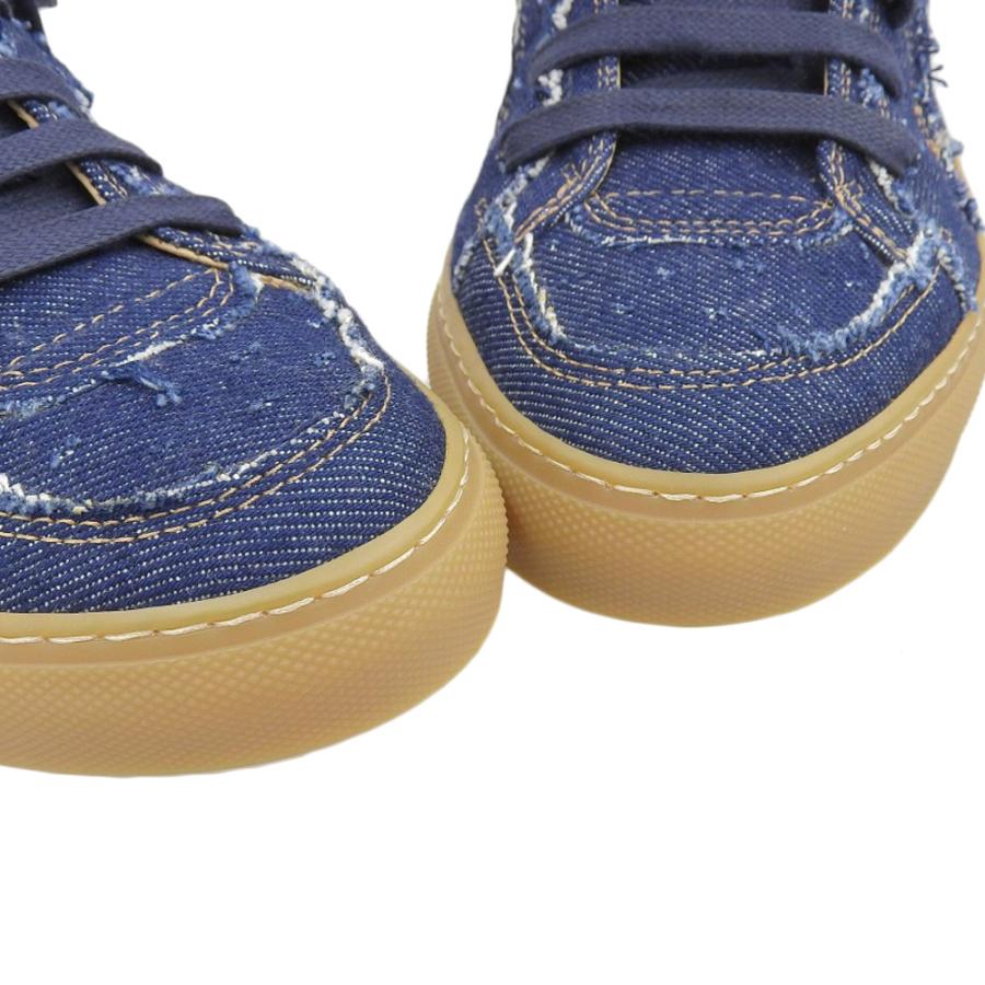 未使用 箱付 メゾンマルジェラ MM6 2017年 S59WS0019 Blue Distressed 