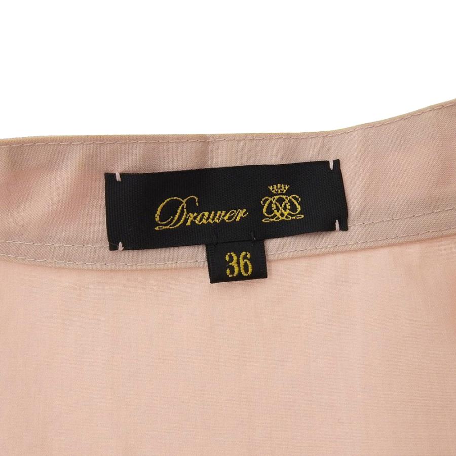 DRAWER 美品 ドゥロワー Drawer 現行タグ 6521-299-0891 コットン  