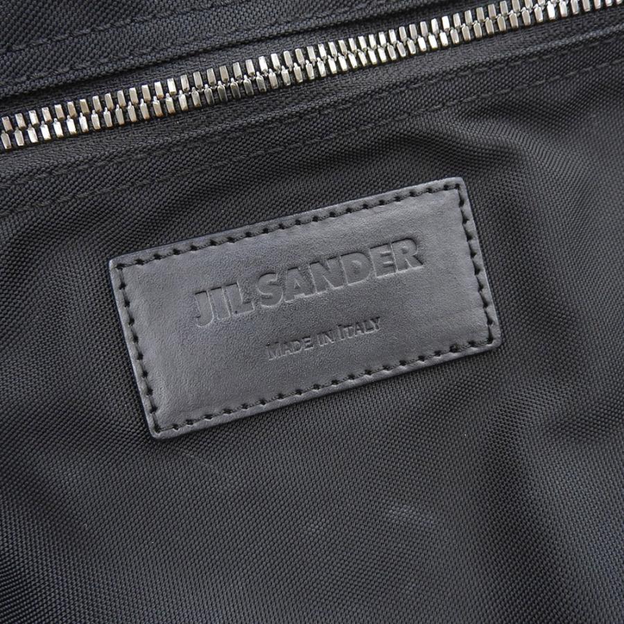 JIL SANDER（ジルサンダー） 美品 現行タグ レザー キャンバス