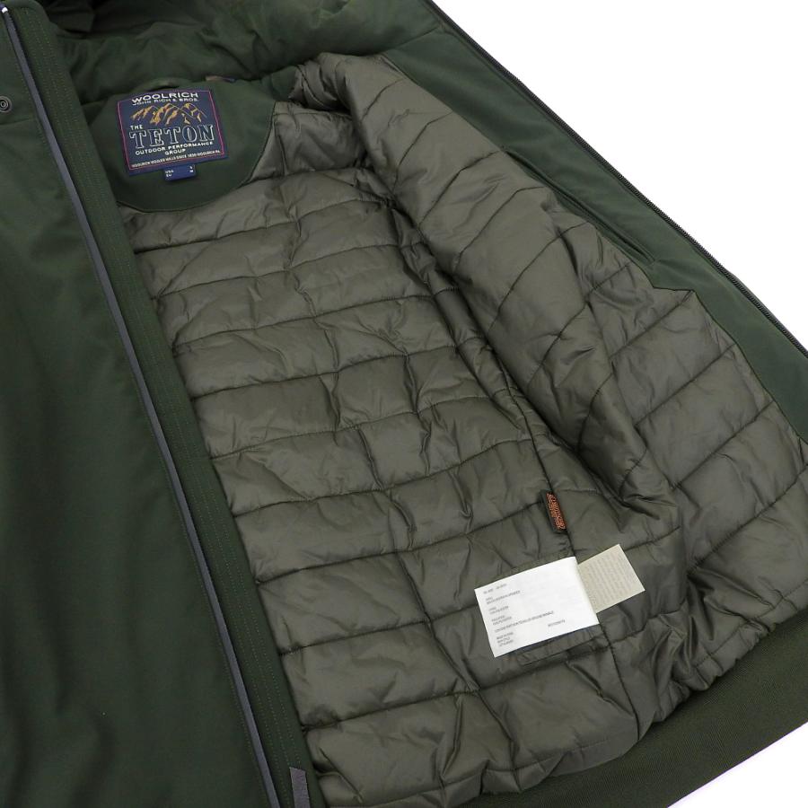 WOOLRICH 超美品 ウールリッチ 現行タグ テトン TETON 止水ファスナー  