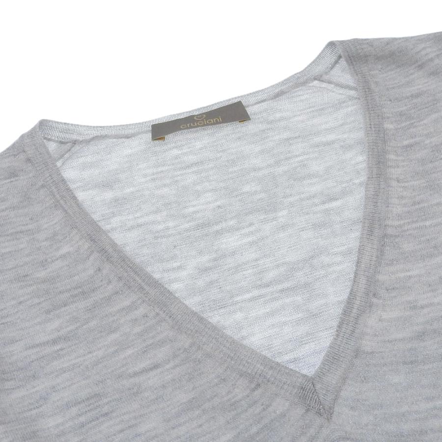 極美品 クルチアーニ イタリア製 カシミヤシルク Vネックカーディガン 40 カシミヤシルク】 クルーネックカーディガン（ニット）｜Cruciani