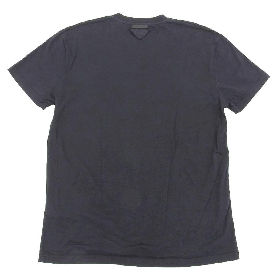 PRADA（プラダ） 美品 現行タグ 半袖Tシャツ メンズ トライアングル 