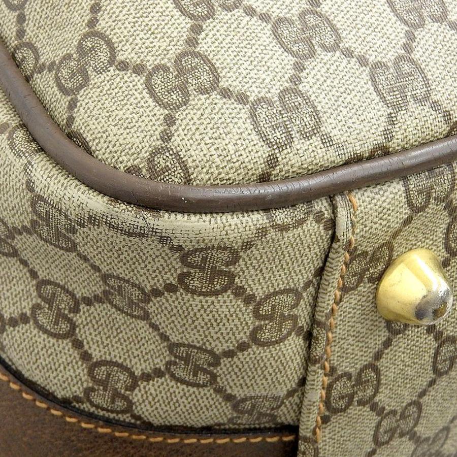GUCCI（グッチ） 美品 GUCCI 60年代 ヴィンテージ GGスプリーム レザー