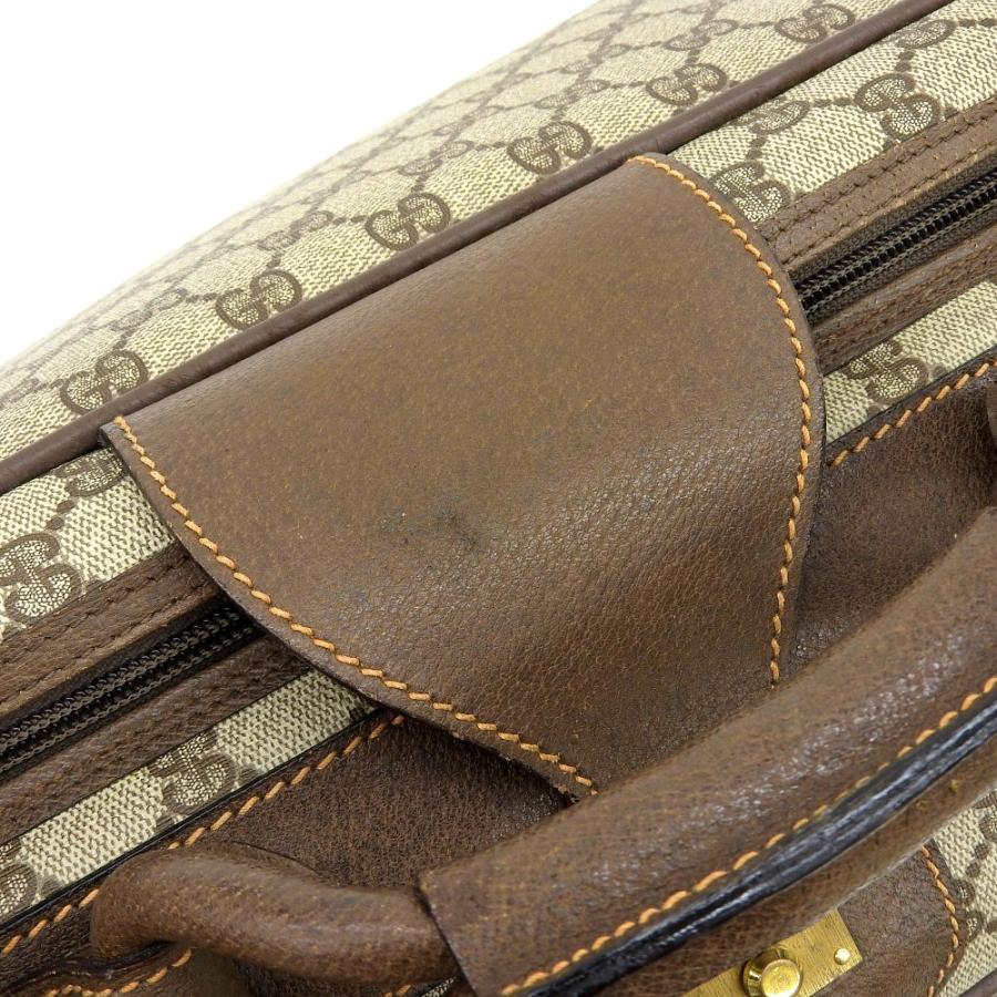 GUCCI（グッチ） 美品 GUCCI 60年代 ヴィンテージ GGスプリーム レザー
