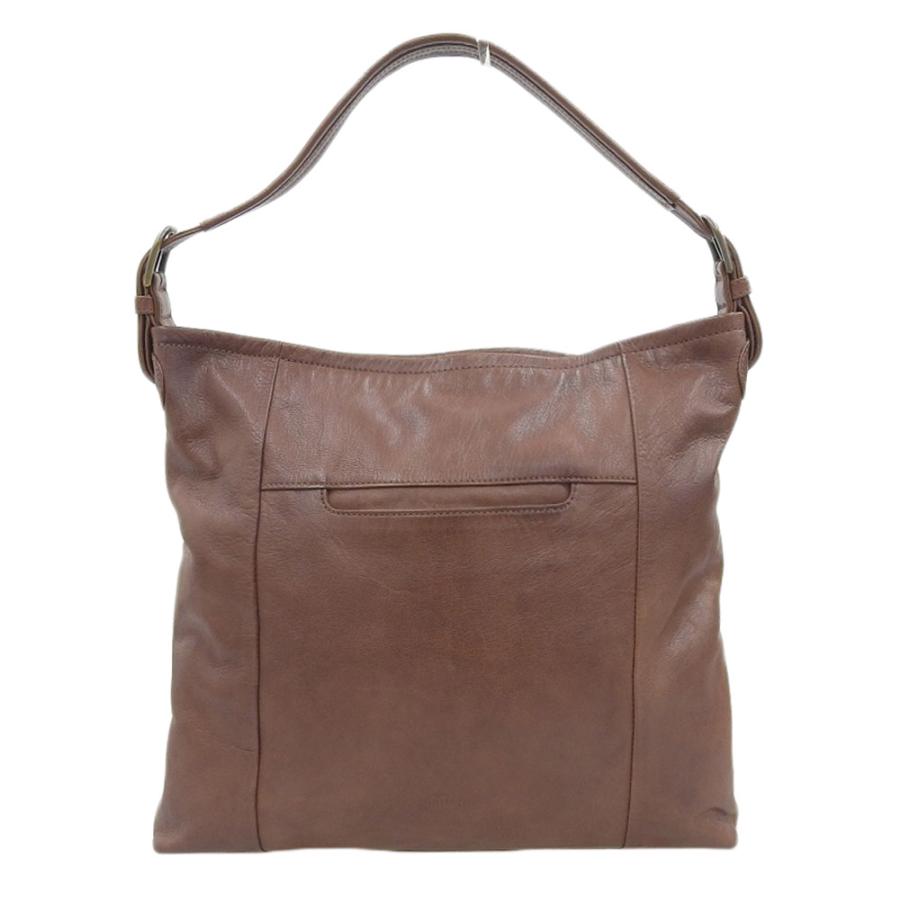 dan genten ゴートレザー ボディバッグ ブラウン