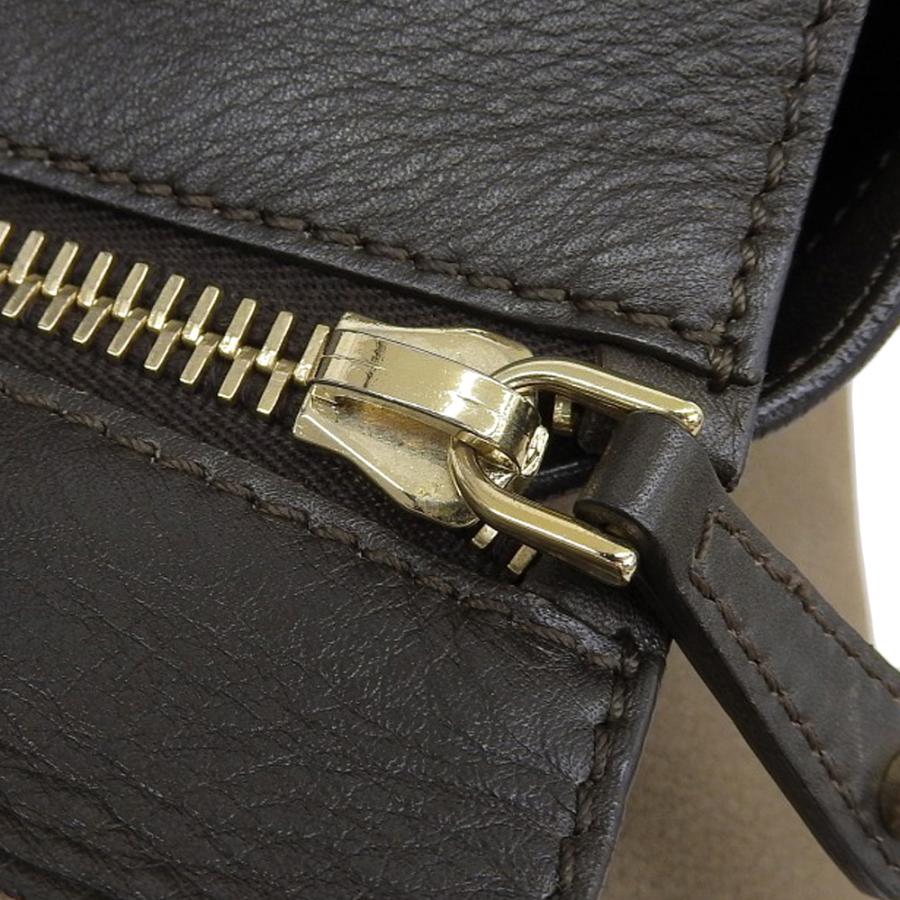 美品 トッズ 2018年 Ava Leder アヴァ バイカラー ヌバック & レザー 2way ショルダー トート ハンドバッグ トートバッグ レディース アンハサウェイ着_5