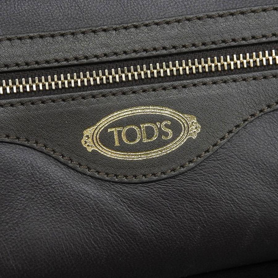 美品 トッズ 2018年 Ava Leder アヴァ バイカラー ヌバック & レザー 2way ショルダー トート ハンドバッグ トートバッグ レディース アンハサウェイ着_7