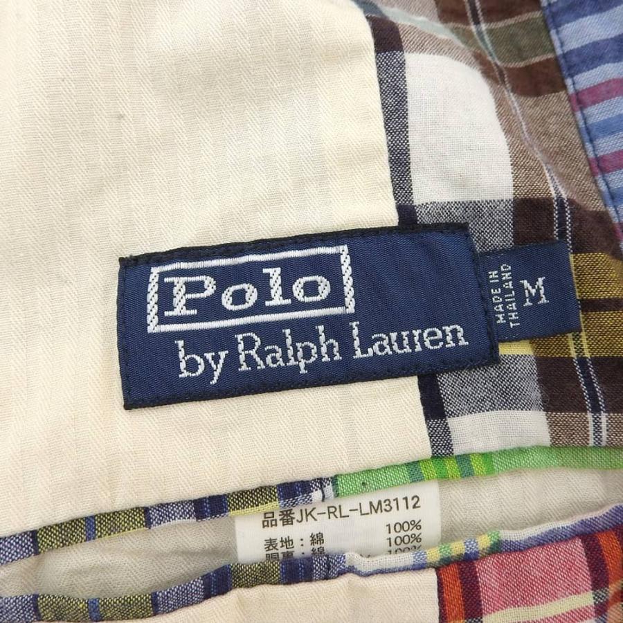 POLO RALPH LAUREN 超美品 ポロ ラルフローレン 青タグ パッチワーク 