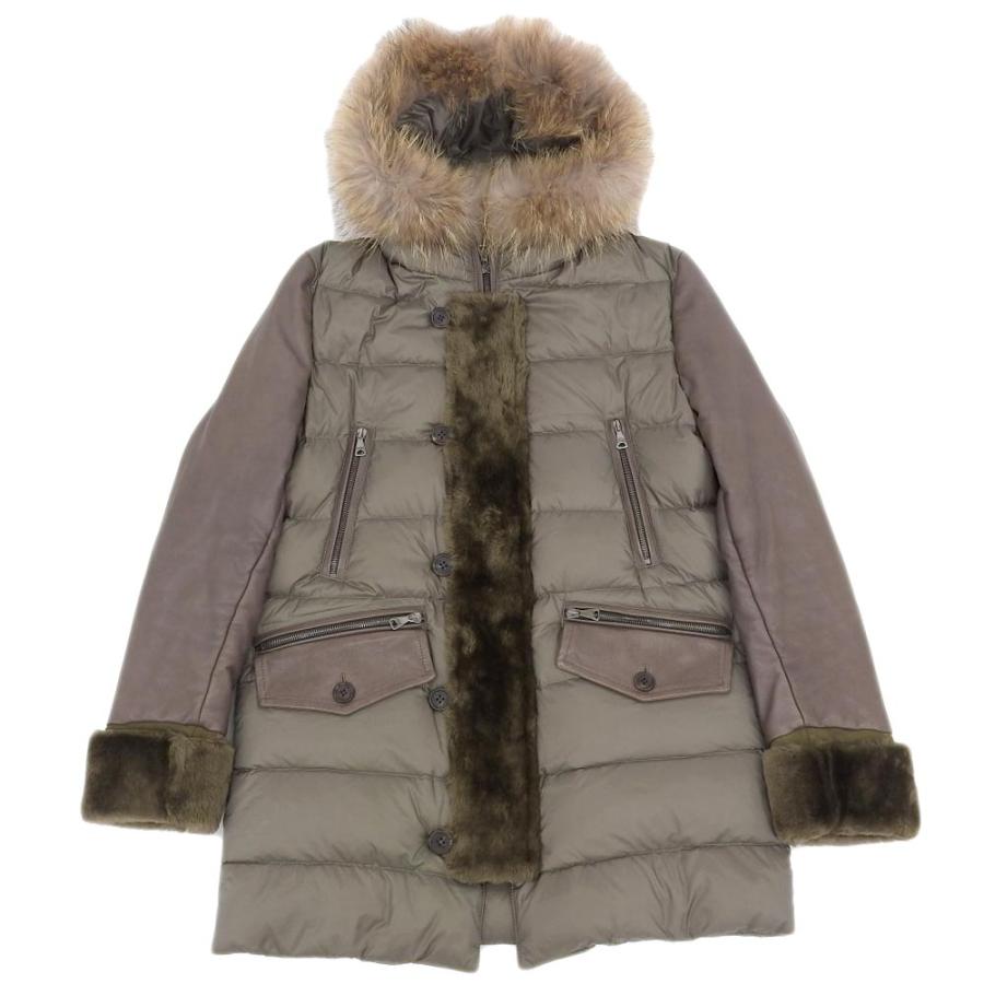 美品】EMMETI ラムレザー ライダース ミリタリー ファー付き 【公式通販】