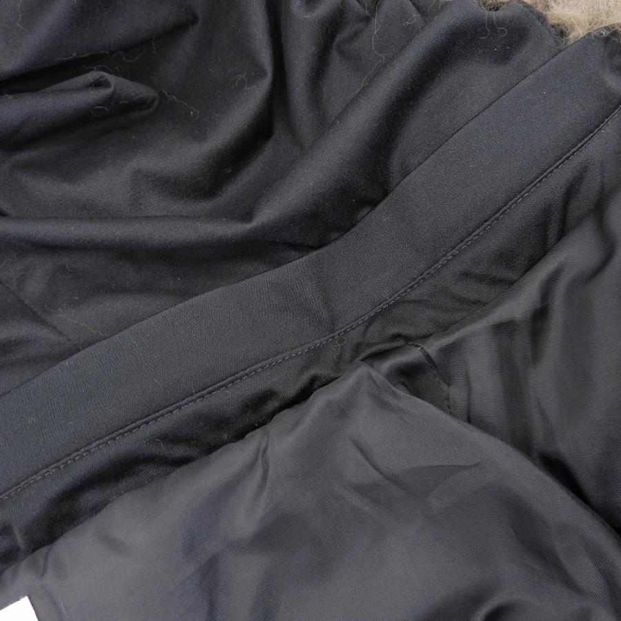 LANVIN（ランバン） 超美品 ラクーンファー グログランフレアサテン