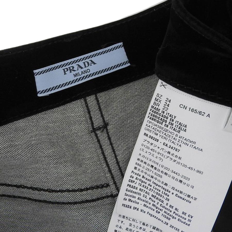 y*屋様 PRADA 5ポケット ベルベット デニム ジーンズ パンツ PRADA（プラダ） 超美品 PRADA 2023年 23AW Velvet Denim Jeans