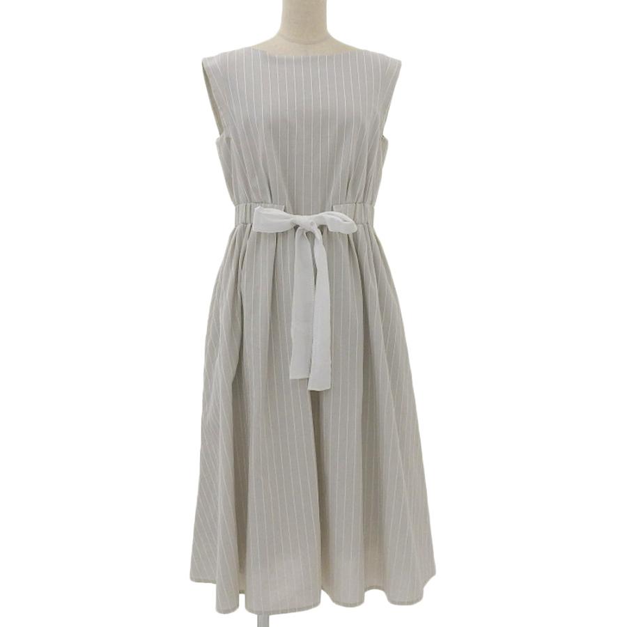 【試着のみ】FOXEY NEW YORK 42サイズ　ノースリーブワンピース FOXEY（フォクシー） 超美品 FOXEY 2022年商品 42857 Dress Jasmine