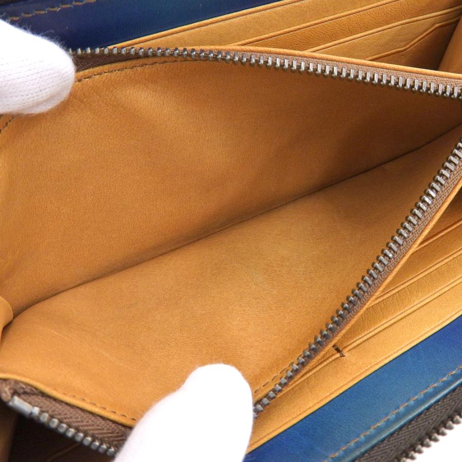 超美品 ユハク yuhaku YFP114 フォスキーア グラデーション レザー  