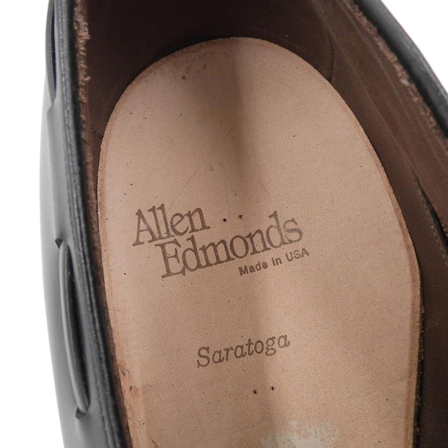 箱付未使用 アレンエドモンズ Allen Edmonds 80年代 ヴィンテージ SARATOGA サラトガ ボックスカーフ レザー タッセルローファー 8 26cm相当 黒 メンズ 箱付未使用 アレンエドモンズ Allen Edmonds 80年代 ヴィンテージ