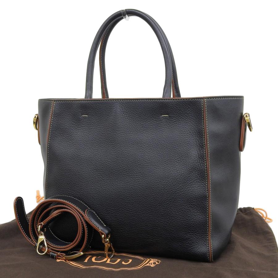 タグ付超美品 トッズ TOD'S 現行タグ Tタイムレス ゴールドT金具