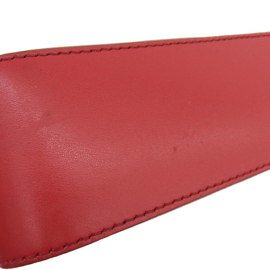 タグ付美品 バリー BALLY 2020年商品 ANELLE レザー 2way ショルダー クラッチ クロスボディバッグ チェリーレッド レディース 旅 定価129800円 Bally（バリー） タグ付美品 BALLY 2020年商品 ANELLE レザー 2way