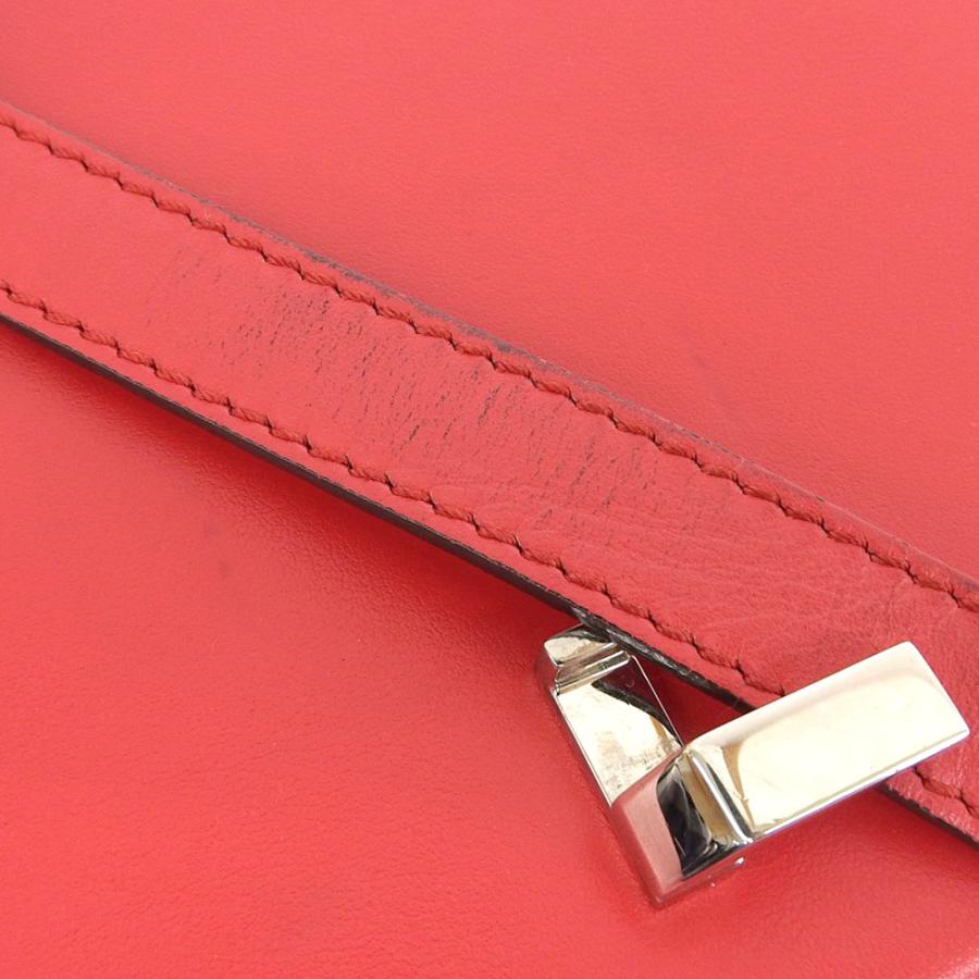 タグ付美品 バリー BALLY 2020年商品 ANELLE レザー 2way ショルダー クラッチ クロスボディバッグ チェリーレッド レディース 旅 定価129800円 Bally（バリー） タグ付美品 BALLY 2020年商品 ANELLE レザー 2way