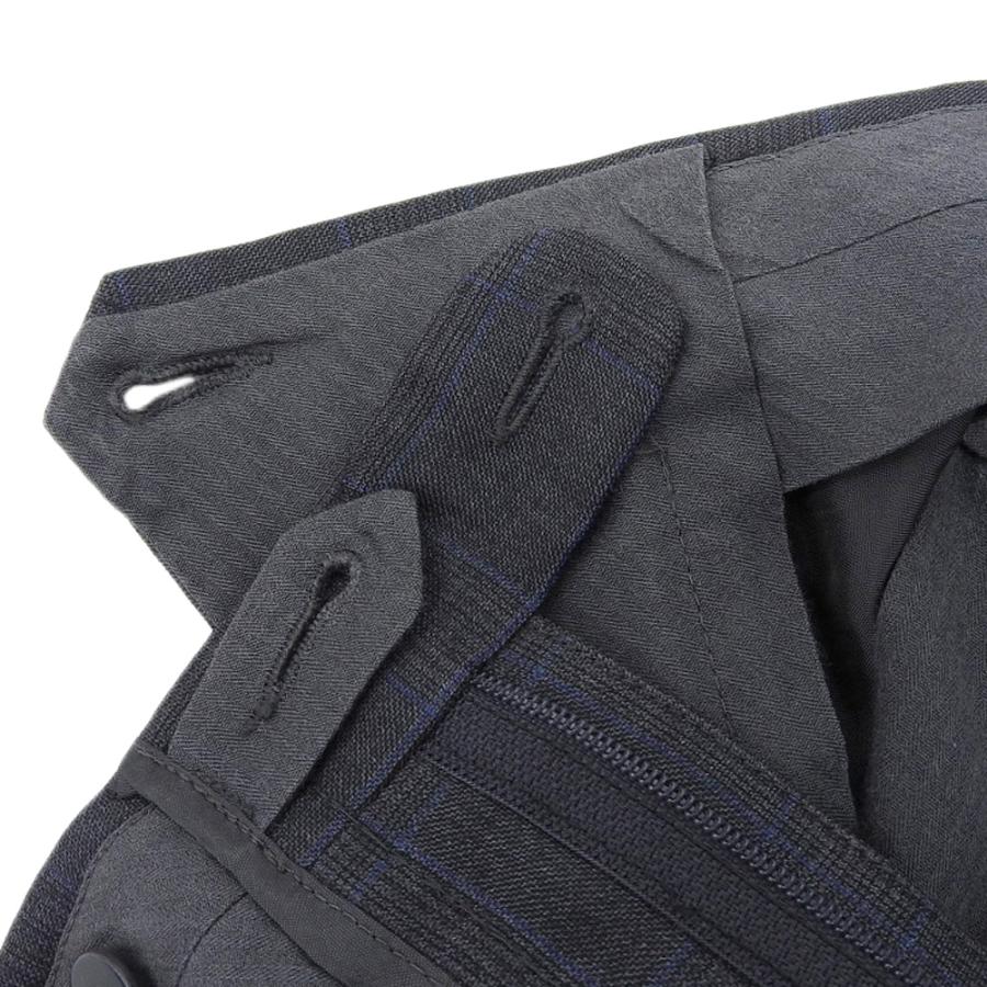 超美品 エルメネジルドゼニア Ermenegildo Zegna 現行黒タグ SU MISURA