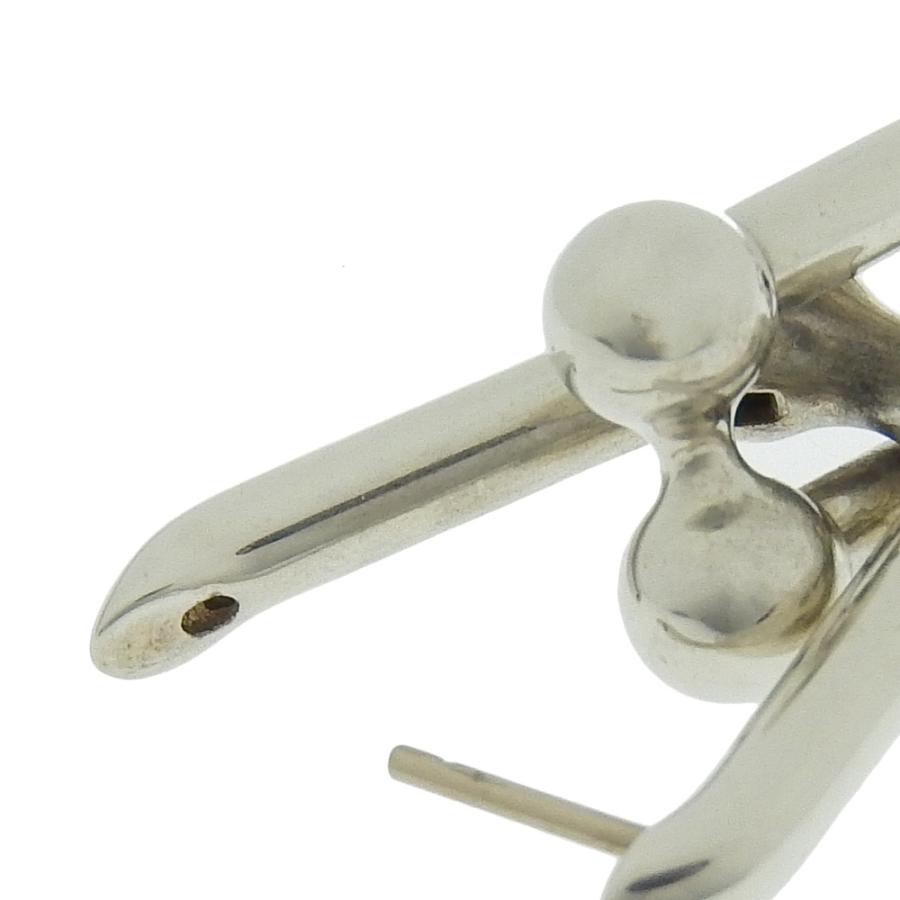 極美品 ティファニー ハードウェア グラジュエイテッド 片耳 ピアス シルバー TIFFANY&Co.（ティファニー） 超美品 現行商品 ハードウェア グラ