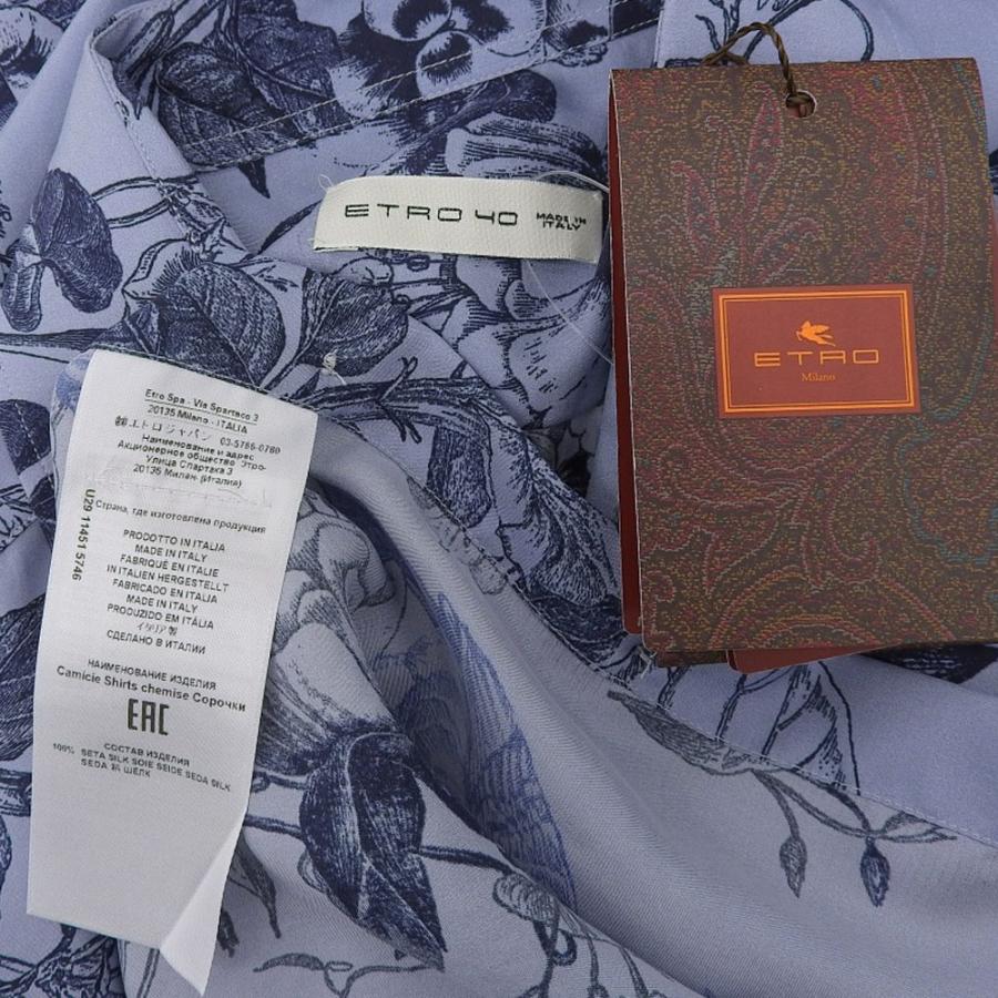 ETRO タグ付未使用 エトロ 2019年商品 総柄 鳥 バード ボタニカル 