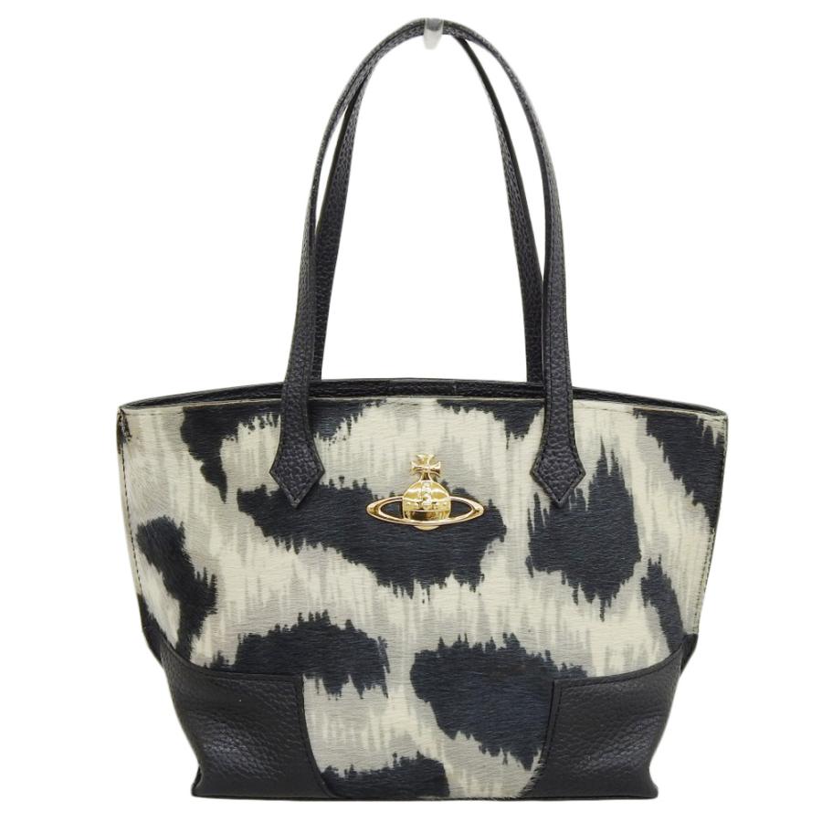 Vivienne Westwood レオパード オーブ トートバッグ