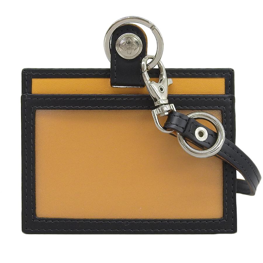 未使用 エッティンガー Ettinger 2019年 BH849JR ID Card Case ブライドルレザー ID パス ケース ホルダ ストラップ ネイビ メンズ 定価28600円 未使用 エッティンガー Ettinger 2019年 BH849JR ID Card Case