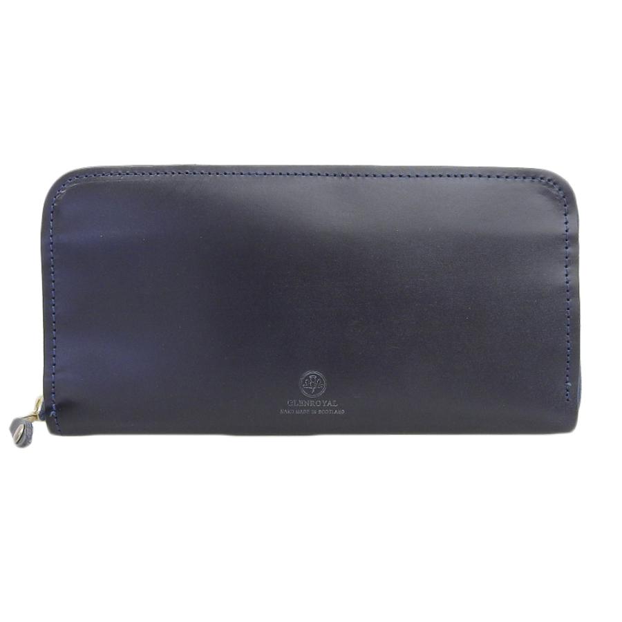 グレンロイヤルGLENROYALブライドルレザージップミニパース財布