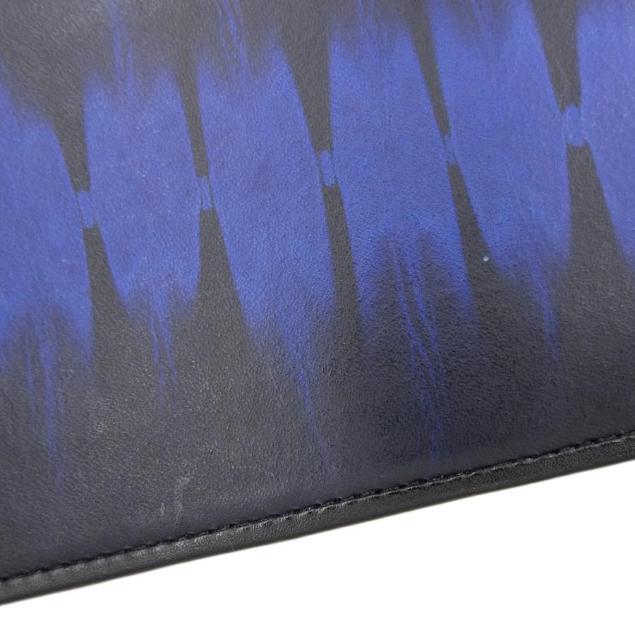 希少・未使用☆イッセイミヤケ レザー　長財布　 TIE DYE WALLET ISSEY MIYAKE（イッセイミヤケ） 箱付超美品 ISSEY MIYAKE 2016年商品