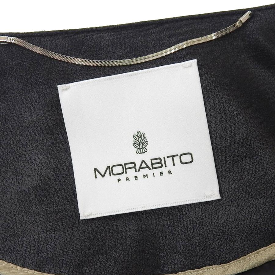 超美品 モラビト プルミエ MORABITO PREMIER 現行タグ ノーカラー