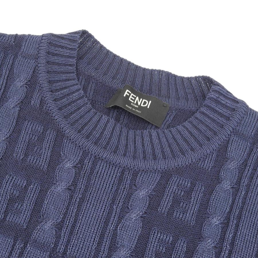 FENDI（フェンディ） 超美品 FENDI 2024年商品 サマーウール ズッカ柄