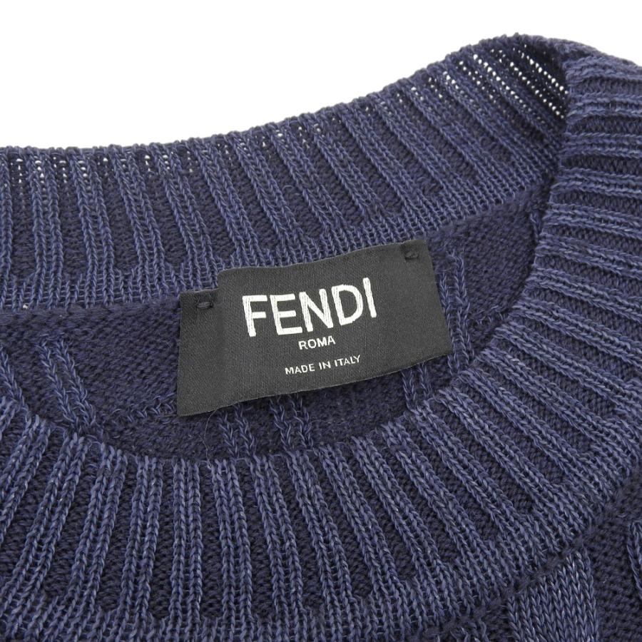 FENDI（フェンディ） 超美品 FENDI 2024年商品 サマーウール ズッカ柄