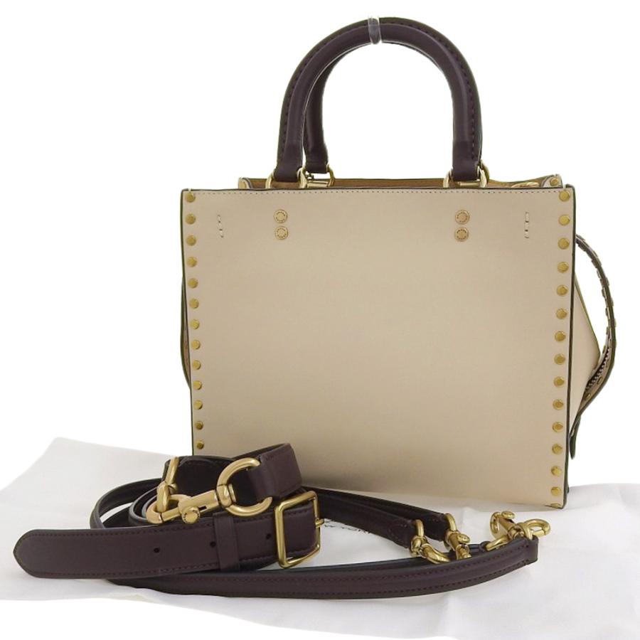 COACH（コーチ） 超美品 現行 CC380 ローグ25 カラーブロック リベット 