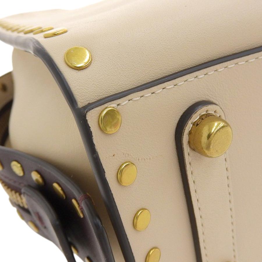 COACH（コーチ） 超美品 現行 CC380 ローグ25 カラーブロック リベット 