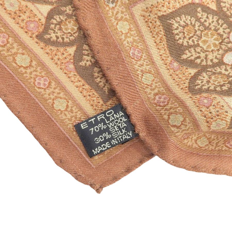 ETRO（エトロ） 超美品 90年代 ヴィンテージ ペイズリー ウール シルク