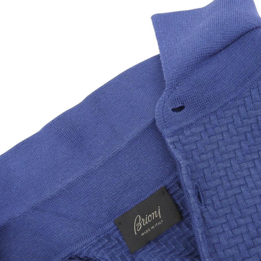 Brioni（ブリオーニ） 美品 現行タグ 編み込み シルクカシミア混