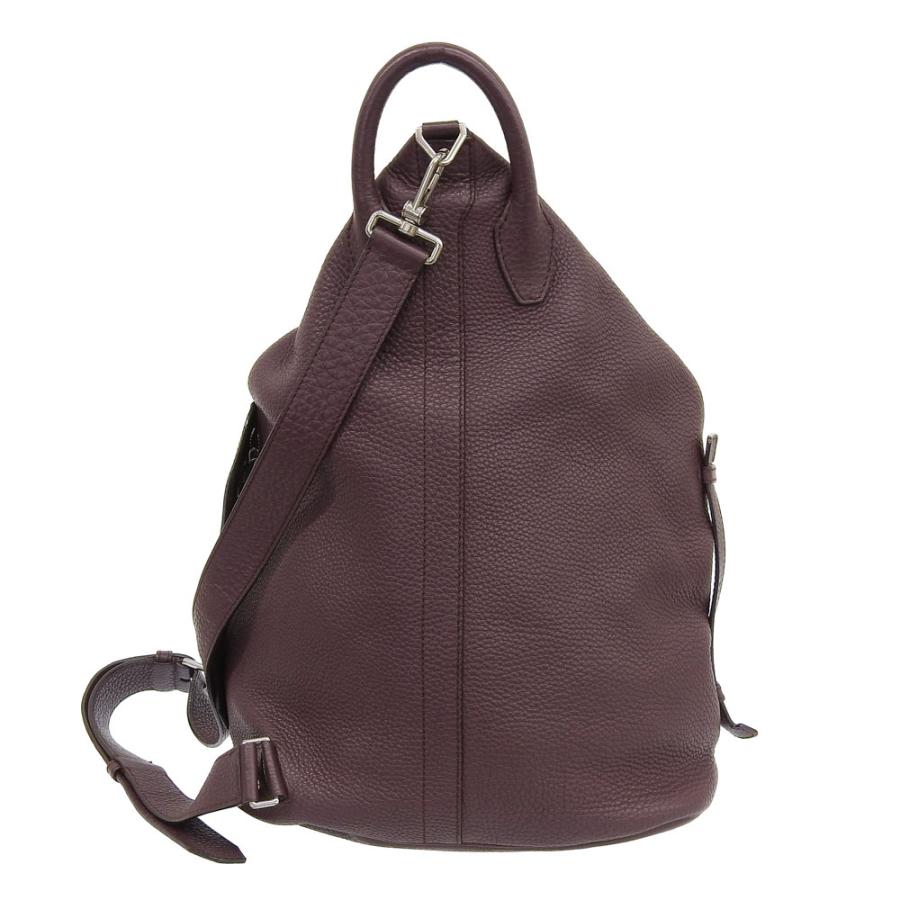 超美品 バリー BALLY レアアイテム グレインレザー 3way ワンショルダー ボクサー スリングバッグ ボルドー 希少型 メンズ レディー ほぼ未使用 Bally（バリー） 超美品 レアアイテム グレインレザー 3way ワン