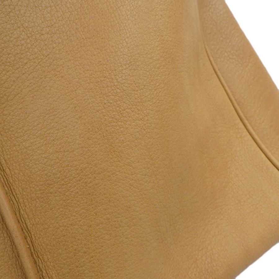 美品 ジルサンダー JIL SANDER 90年代 ヴィンテージ アーカイブ ドイツ製 グレインレザー ショルダーバッグ キャメル 超希少 レディース メンズ 旅_6