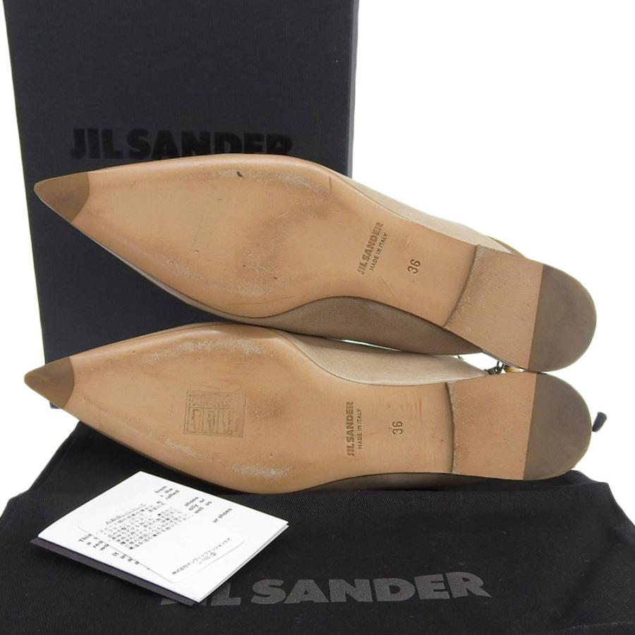 JIL SANDER バンブーハンドル フラットシューズ JIL SANDER（ジルサンダー） 箱付超美品 2023年 BAMBOO FLAT SANDAL