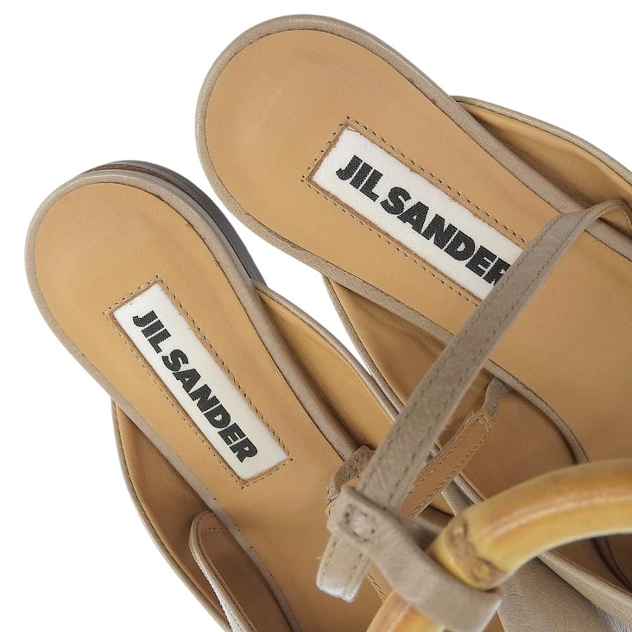 JIL SANDER（ジルサンダー） 箱付超美品 2023年 BAMBOO FLAT SANDAL