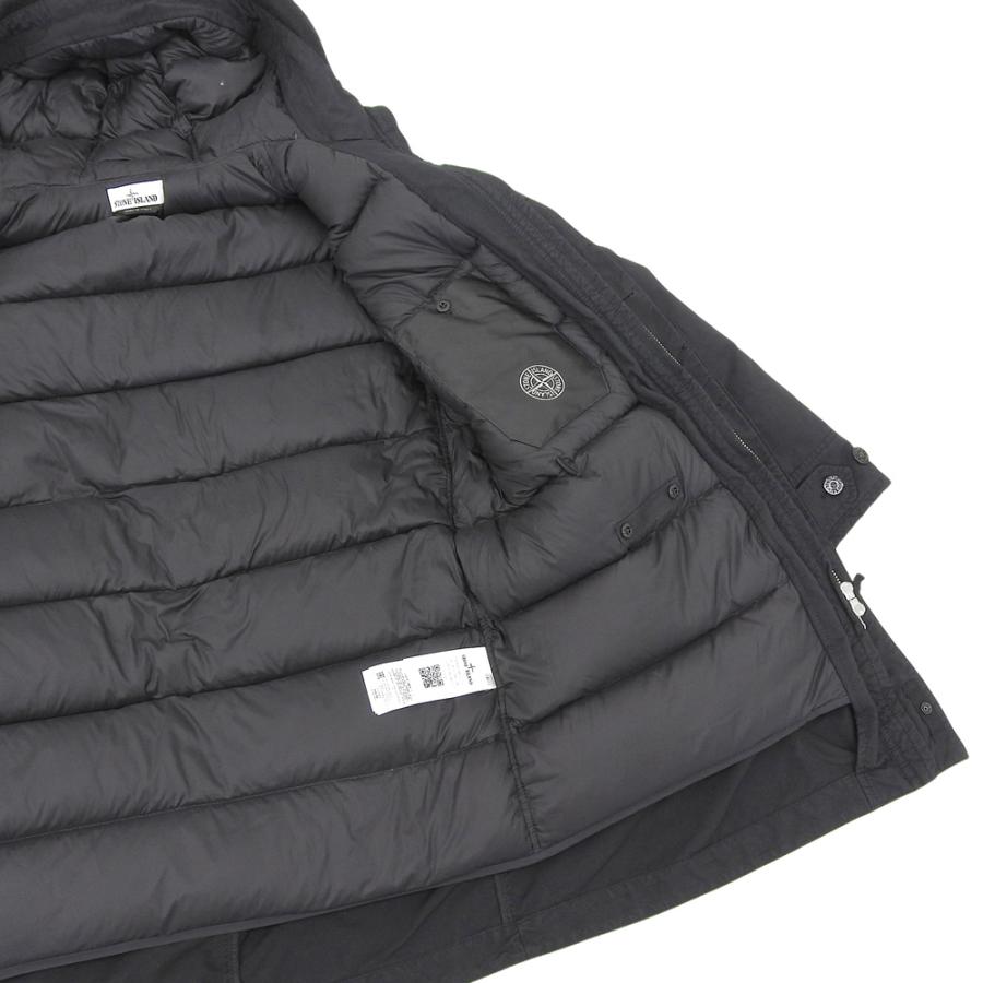 超美品 ストーンアイランド STONE  21AW 70549 David Tc Down Parka L 黒 メンズ ダウンジャケット コート 超美品 ストーンアイランド STONE ISLAND 21AW 70549 David Tc Down