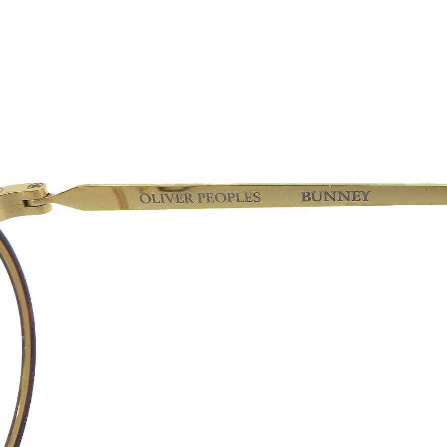 箱付超美品 オリバーピープルズ OLIVER PEOPLES 2017年 NHS-JOHN ボストン メタル 眼鏡 サングラス BUNNEYコラボ 49□22 鼈甲調 ほぼ未使用 定価48600円 OLIVER PEOPLES（オリバーピープルズ） 箱付超美品 OLIVER PEOPLES