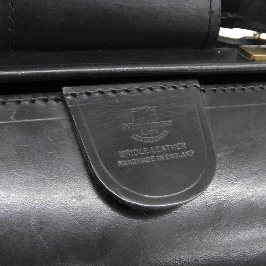 美品 ホワイトハウスコックス Bridle Dulles Bag ブライドルレザー