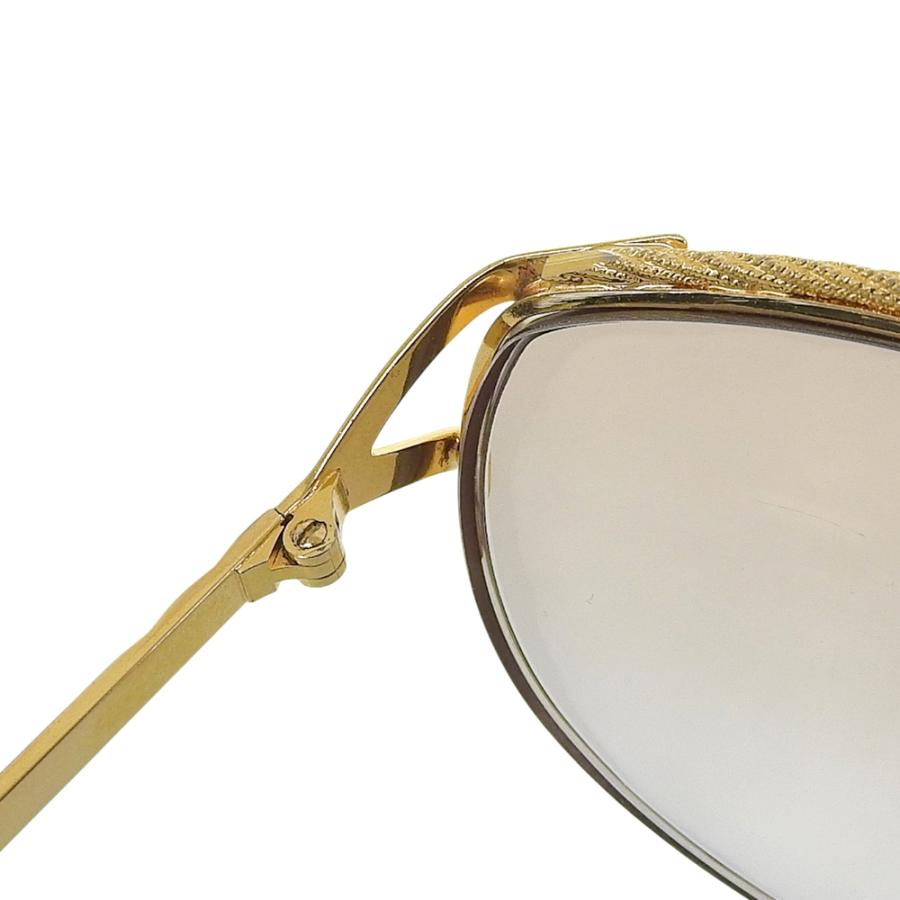 美品 ティファニー TIFFANY&Co. レアアイテム T318 Lunettes ルネッツ 23K ゴールドペースト ブロー 金張 眼鏡 サングラス 57□15 度入 ユニセックス TIFFANY&Co.（ティファニー） 美品 レアアイテム T318 Lunettes