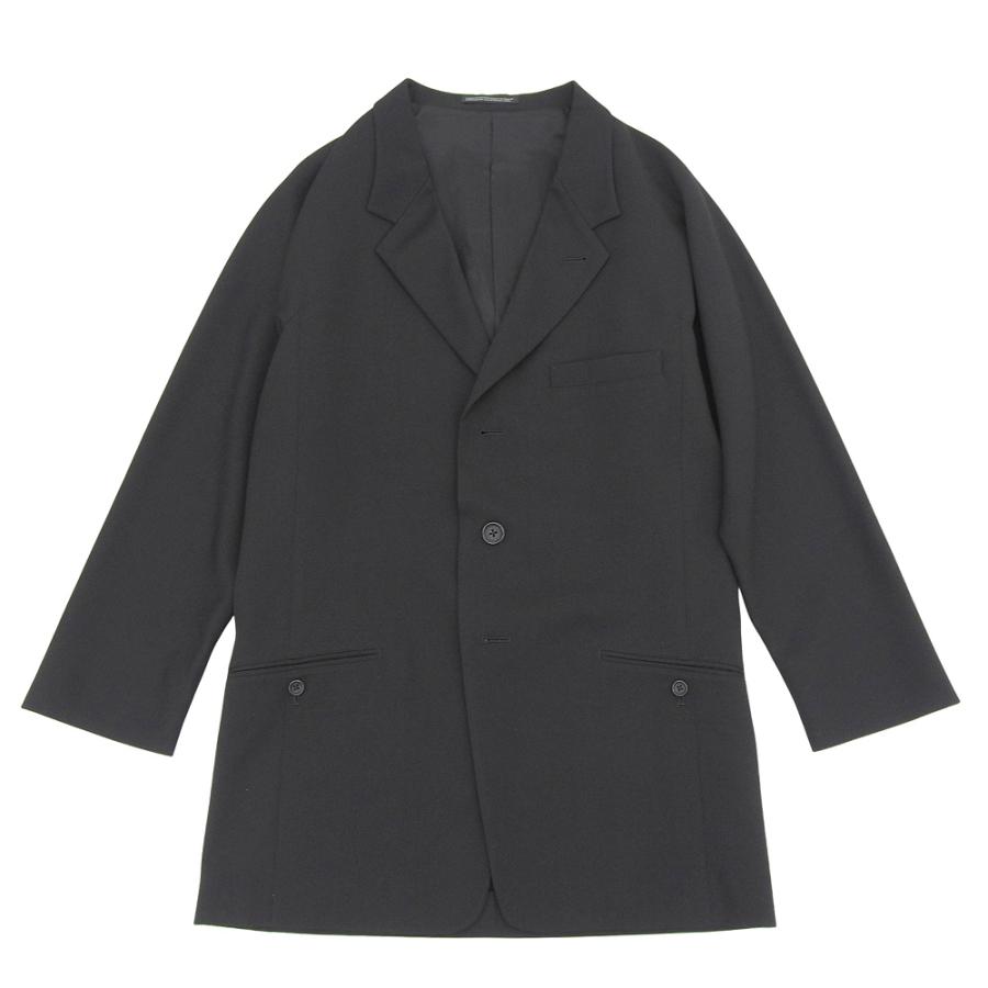 Yohji Yamamoto（ヨウジヤマモト） 超美品 2024ss HS-J46-100 ウール 
