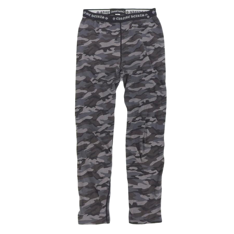 クロムハーツレギンス迷彩 新品未使用 美品 クロムハーツ CHROME HEARTS ホースシュー レギンス グレー系