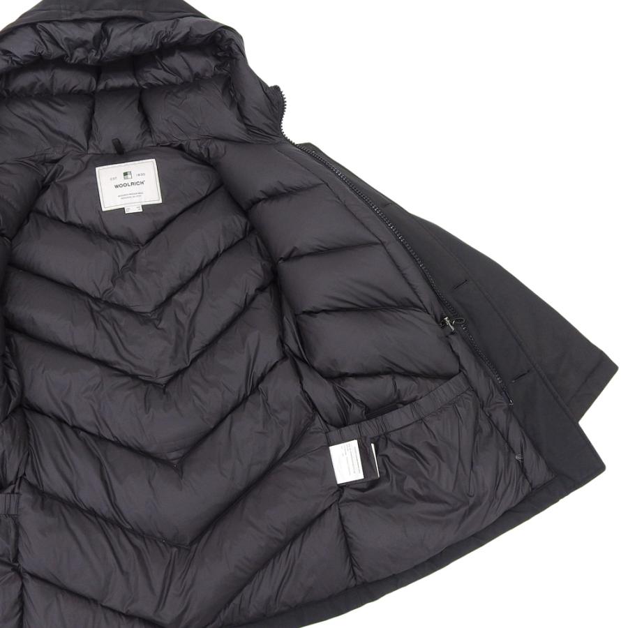 美品 ウールリッチ WOOLRICH 現行ロゴ WOOU0391 アークティックパーカー フェザーダウン ジャケット コート XXS 黒 メンズ アウトドア 旅 WOOLRICH（ウールリッチ） 美品 現行ロゴ WOOU0391 アークティック