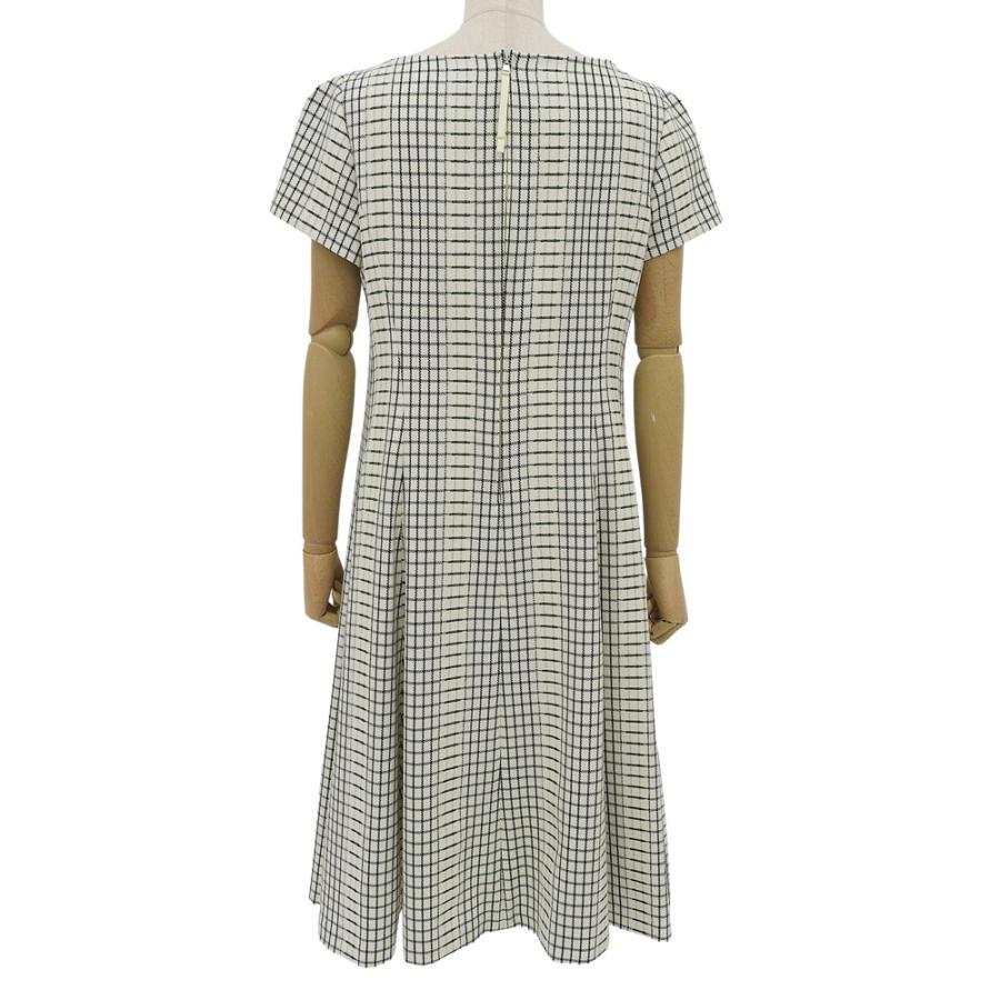 【美品】フォクシー　半袖ワンピース　40 FOXEY（フォクシー） 超美品 FOXEY 2023年商品 43891 チェックパターン