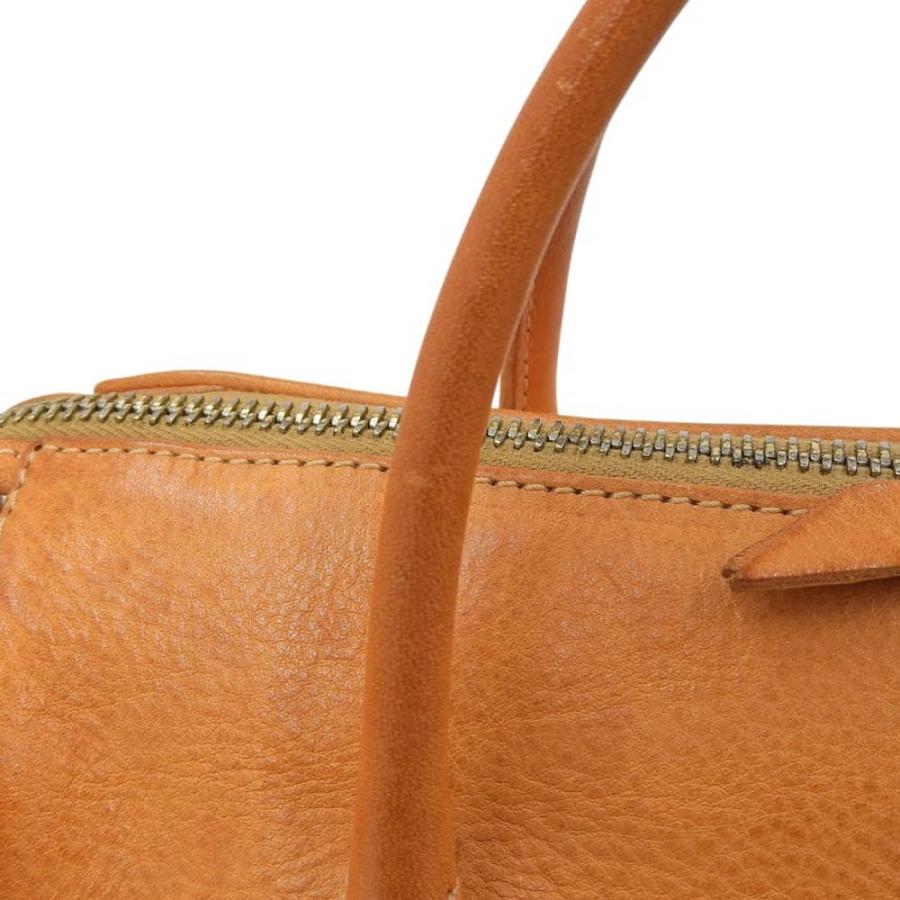 美品 イルビゾンテ IL BISONTE 現行販売商品 レザー ミニボストン型 