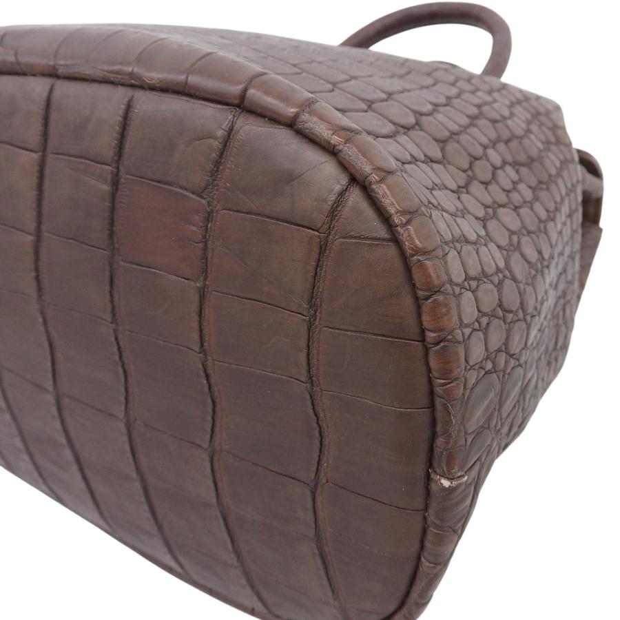 genten（ゲンテン） 超美品 レアアイテム マットクロコダイル トップ 